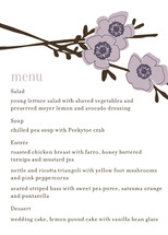 Apple Blossom Menu
