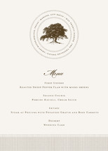 Modern Crest Menu