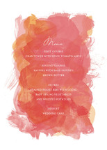 Aquarelle Menu