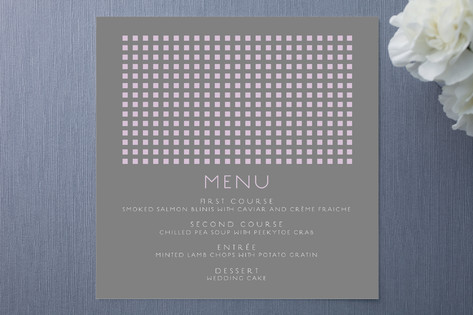Swanky Hotel Menu
