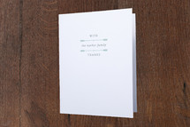 Moving Announcements Thank You Cards