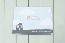 Moving Announcements Thank You Cards