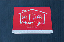 Moving Announcements Thank You Cards