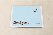 Moving Announcements Thank You Cards