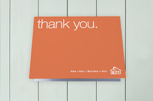 Moving Announcements Thank You Cards