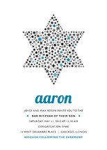 Mitzvah Star Mitzvah Invitations