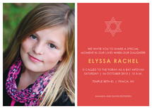 Tradition Mitzvah Invitations