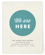 We are Here Moving Announcements
