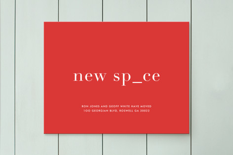 New Place, New Space Moving Announcements