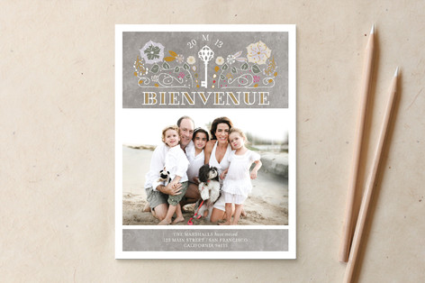 Bienvenue! Moving Announcements