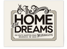 Our Dream Home Moving Announcements