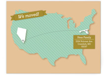 Graphic Country Move Moving Announcements