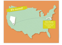 Graphic Country Move Moving Announcements