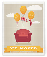 Flying Armchair Moving Announcements