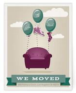 Flying Armchair Moving Announcements