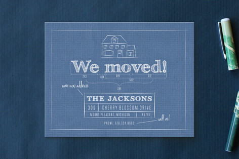 Architect Moving Announcements
