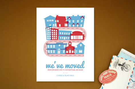 Movin' Across Town Moving Announcements