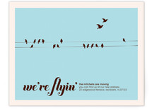 Bird Off the Wire Moving Announcements