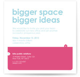 Big Space - Bigger Ideas Moving Announcements