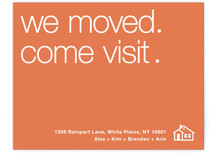 We've Moved. Come Visit. Moving Announcements