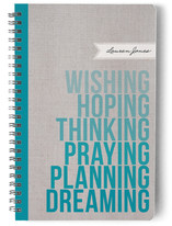Wishing. Hoping. Dreaming. Journals
