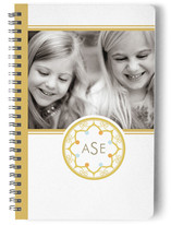 Intricate Monogram Journals