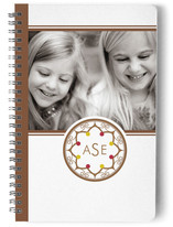 Intricate Monogram Journals