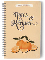 Orange Recipes Journals