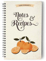 Orange Recipes Journals