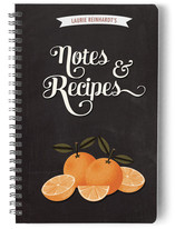 Orange Recipes Journals