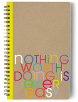 Nothing Worth Doing... Journals