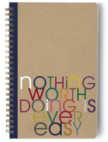 Nothing Worth Doing... Journals