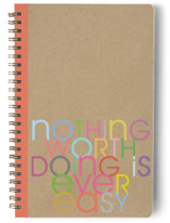 Nothing Worth Doing... Journals