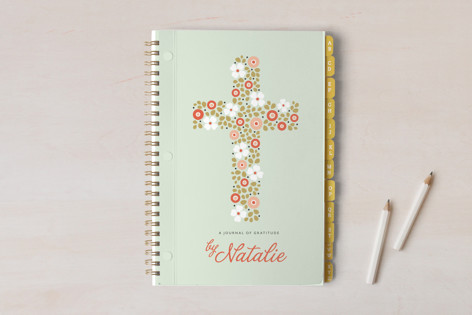 Floral Cross Journals
