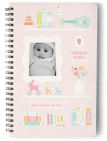 Bookends for Baby Girl Journals
