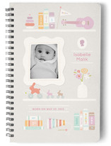 Bookends for Baby Girl Journals