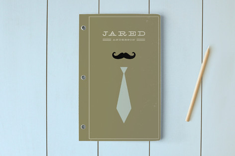 Mr. Moustache and Tie Journals