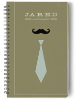 Mr. Moustache and Tie Journals