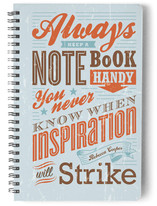 Typography Inspirations Journals