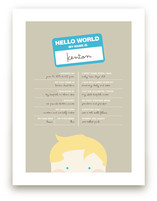 Hello World Art Prints