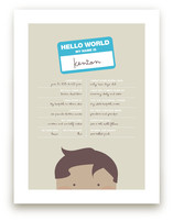 Hello World Art Prints