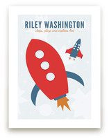 Rocket Art Prints