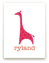 Patterned Giraffe Art Prints