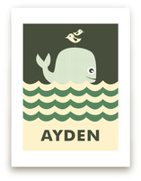 Ocean Whale Art Prints
