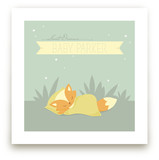 Sleeping Fox Art Prints
