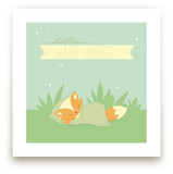 Sleeping Fox Art Prints