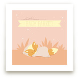 Sleeping Fox Art Prints
