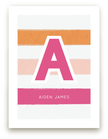 Nautical Monogram Art Prints