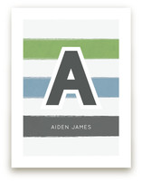 Nautical Monogram Art Prints