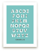 Signed ABCs Art Prints